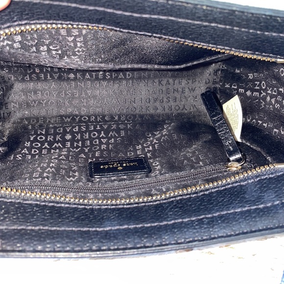 Kate Spade Black Leather Crossbody Purse - Picture 8 of 15